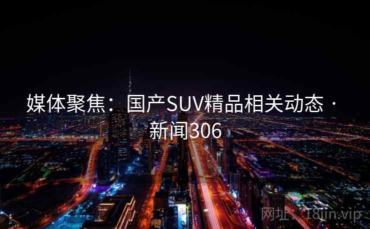媒体聚焦：国产SUV精品相关动态 · 新闻306